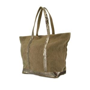 Vanessa Bruno Women Linen Extra Small Zipped Cabas Tote